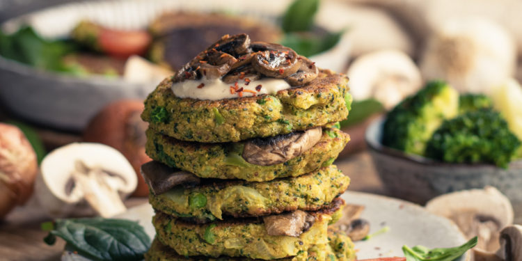 Fritters de Brócoli y Garbanzos