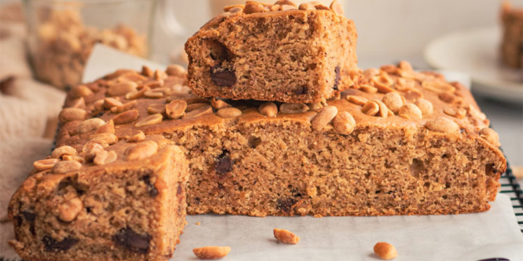 Blondies de Peanutbutter & Chocolate Chips